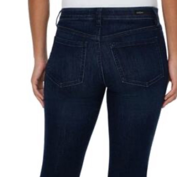 Women's Dark Blue Jeans - Picture 3 of 16